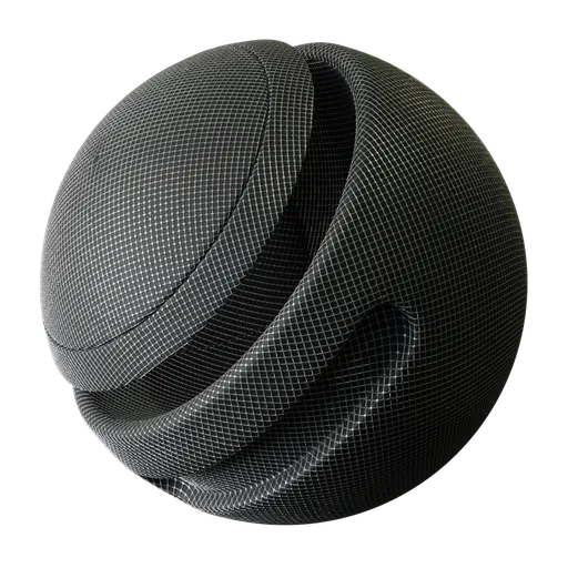 Procedural microphone texture for Blender 3D, PBR ready with versatile shader configuration for realistic tech materials.