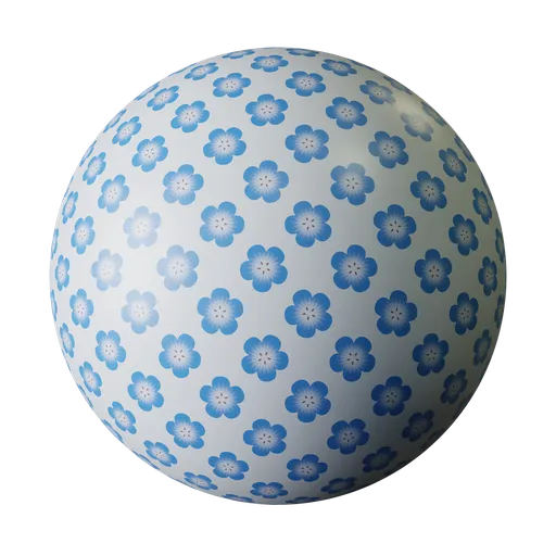 Nemophila Wrapping Paper