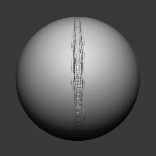 NS Open wound straight line