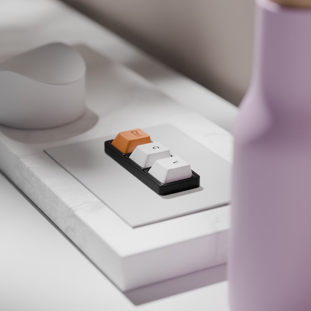 Minimal Shortcut Keycap Mockup | Mockup scenes | Blendkit
