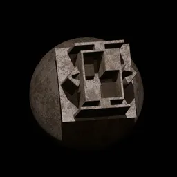 Rokviz Ancient ornament symbol brush