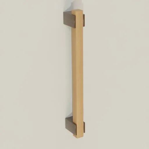 Dual-Tone Wood Pull Handle
