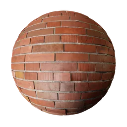 Aged Reddish-Briwn Brick Wall