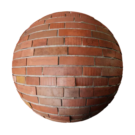 Aged Reddish-Briwn Brick Wall