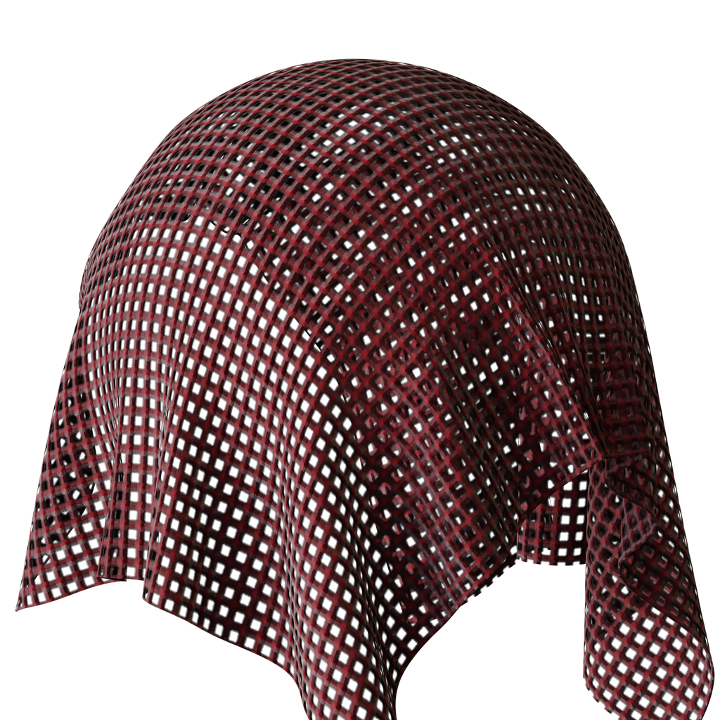 Fabric net FREE fabric materials BlenderKit