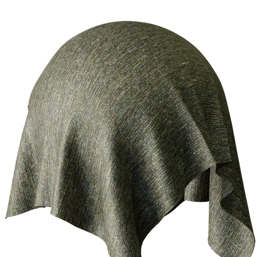 Plain Green Chenille