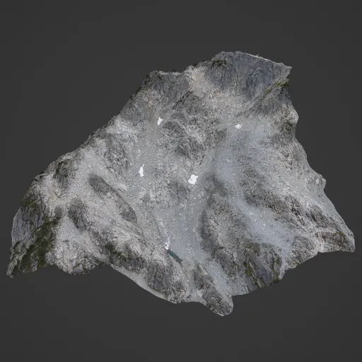 Rocky Mountain Terrain Photoscan