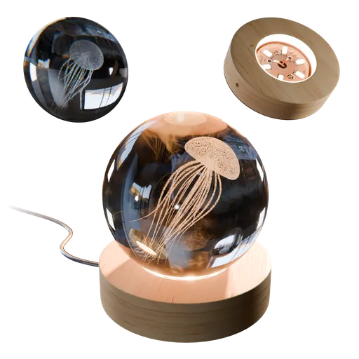 Hologram Crystal Ball Light