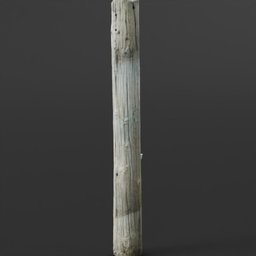 Old Wooden Post 01