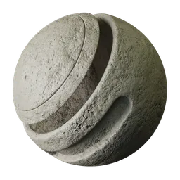 Pitted Sandstone Concrete