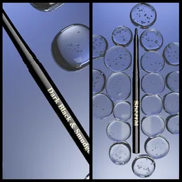 Eye kajal bubble morphing effect