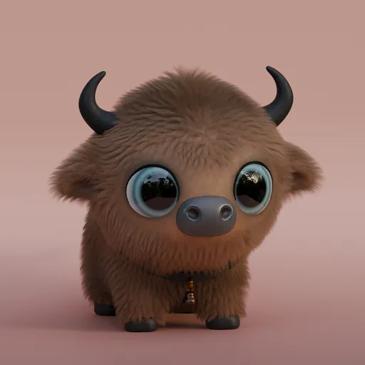 Ginger Highland Cow