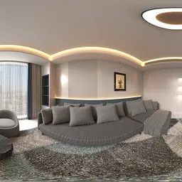 Modern Minimal Living Room Interior