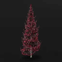 Christmas Tree Pink Med