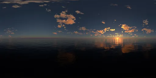 Bluesea Evening Highsky Cloud