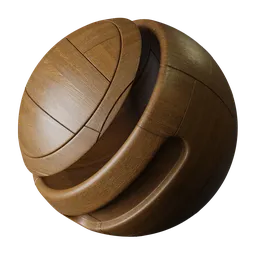 Dark Herringbone Wood