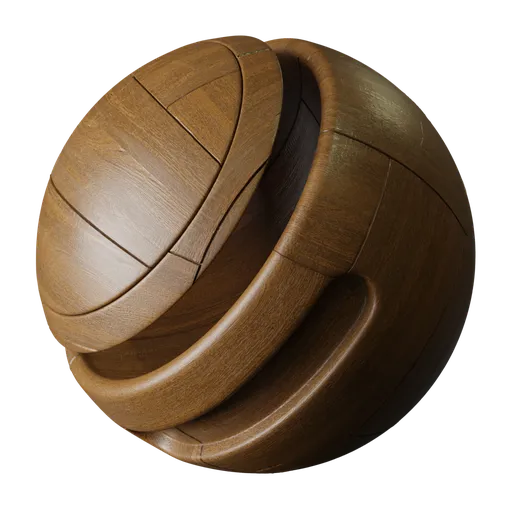 Dark Herringbone Wood
