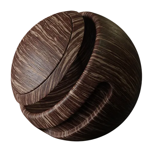 Old used dark wood