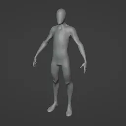 Stylized Male Basemesh