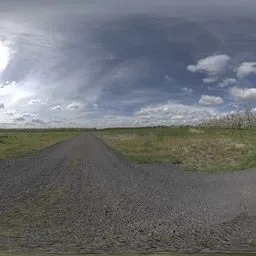 Rural Road Sky