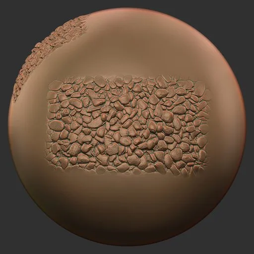 Gravel Brush Natural Mix