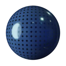 Scratched Mica Plastic Dot