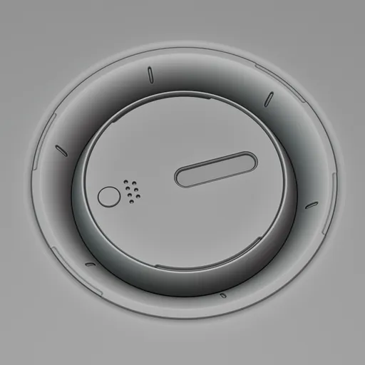 High-detail 4K 3D sculpting brush for creating hard-surface textures in Blender models.