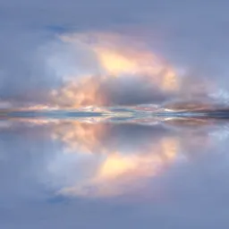 Infinite Real Sky - Cloudy Sunrise