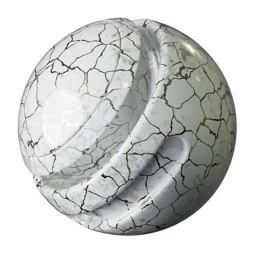 Kintsugi Carrara Marble