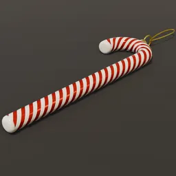 Christmas CandyCane Red White
