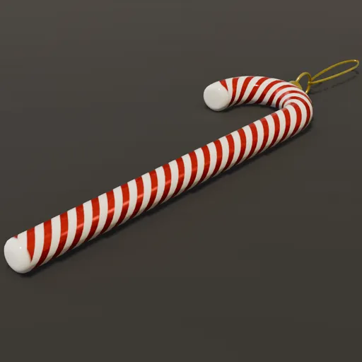 Christmas CandyCane Red White