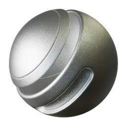 Sandblasted rhodium