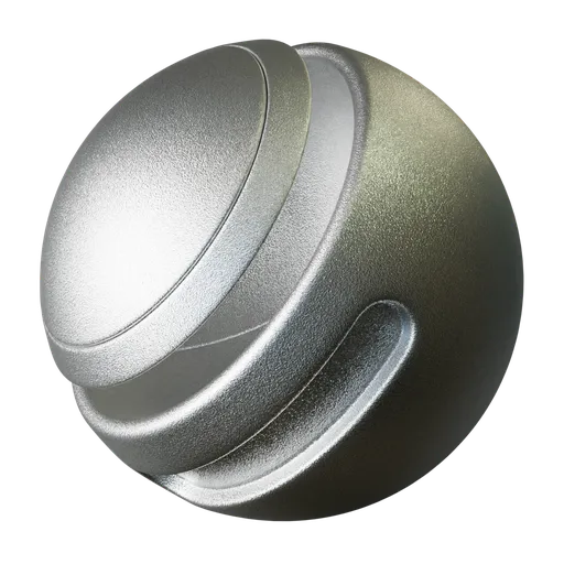 Sandblasted rhodium