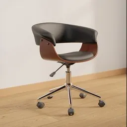 Wood Accent Task Chair