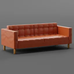 Square Leather sofa