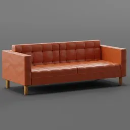 Square Leather sofa