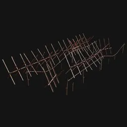 Fortification Barbed Wire Entanglement