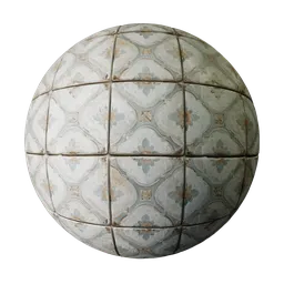 Aged tuskan tiles