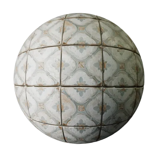 Aged tuskan tiles