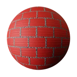 Vibrant Red Raked Brick