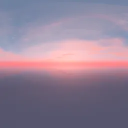 Colorful Pink Sunset Sky