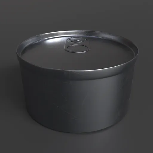 Round Food Can