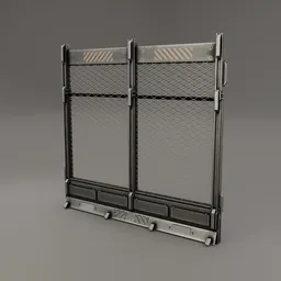 Sci-Fi Security Fence