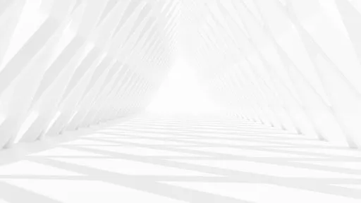White Empty Minimal Tunnel