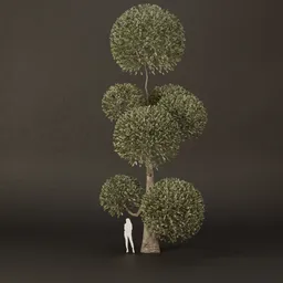 SJ-Ornamental Tree Tower Still