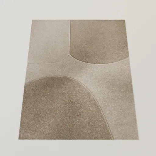 Organic Block Rug