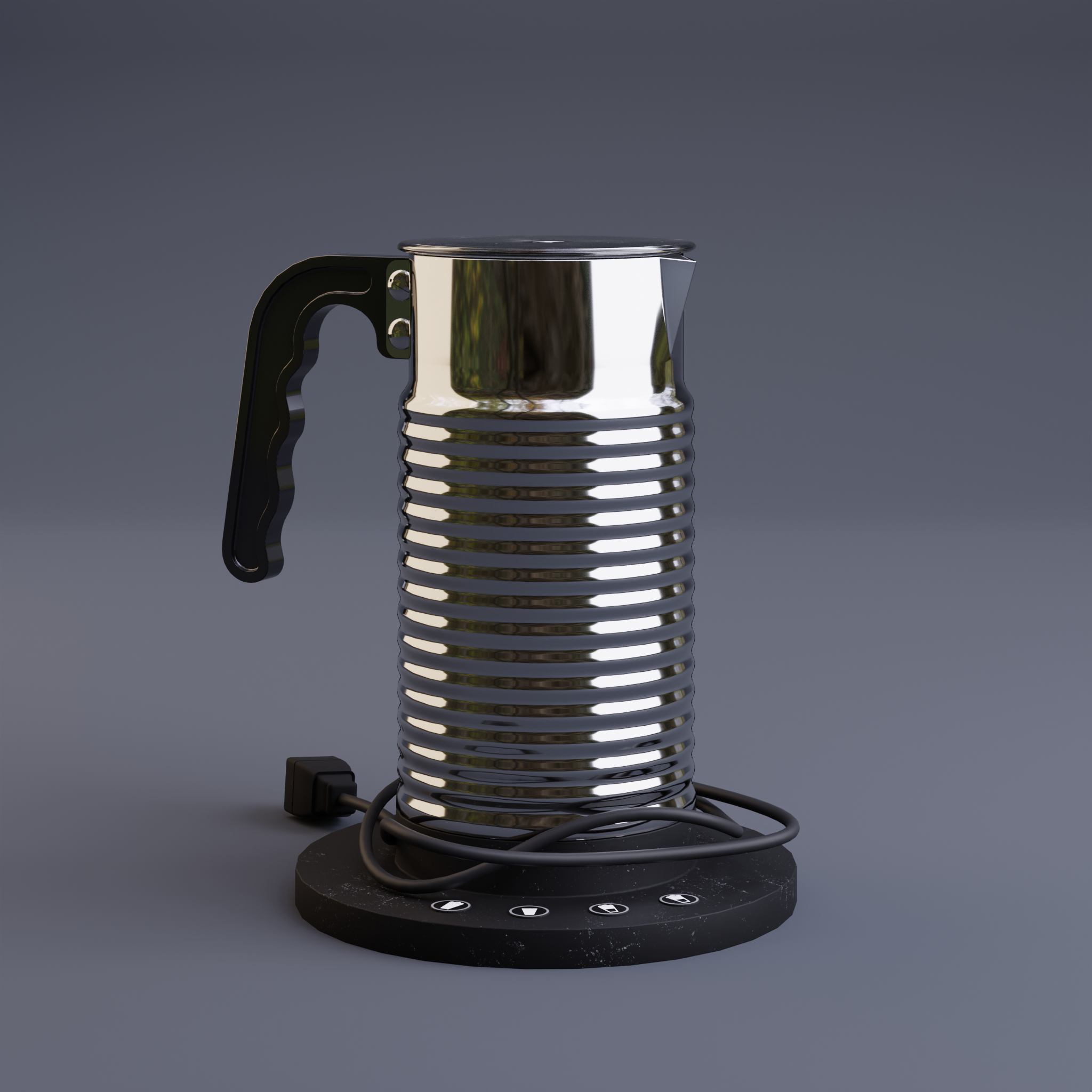 Nespresso Aeroccino4 Milk Frother 3D model