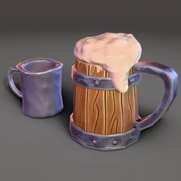 Stylized Cups