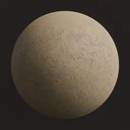 High-quality 4K PBR texture of Concrete Painted Material for 3D rendering in Blender and other software.