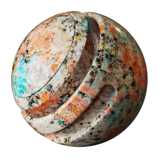 Cyan Crystal Granite
